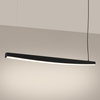 Lampa wisząca JORUN 150 czarna LED 3000K