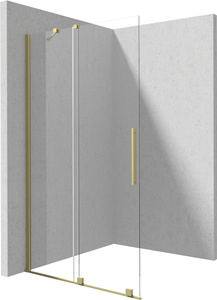 Ścianka prysznicowa walk-in 140 cm - przesuwna