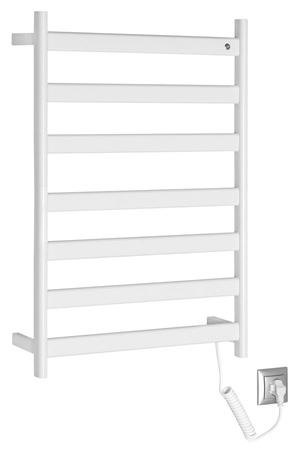ELIAS  elektryczna suszarka na ręczniki 490x730x110 mm, 105 W, biały mat