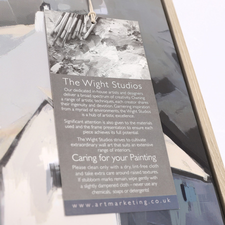 Harbour Haven Framed Canvas 800x50x800mm