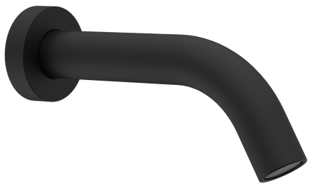 Wylewka ścienna 174 mm, czarny mat