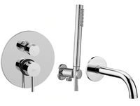 Zestaw wannowy podtynkowy-Paffoni/kolekcja Light