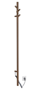 PASADOR elektryczna suszarka na ręczniki, okrągła, 150x1500mm, 30 W, miedź mat