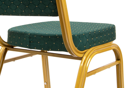 Krzesło bankietowe / konferencyjne        HEKATE zielone
