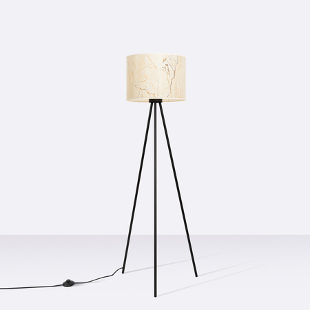 Lampa podłogowa NEVIA beżowy marmur