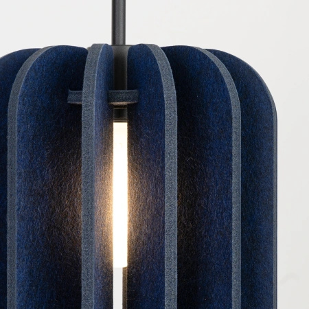 Lampa wisząca MULA 27 granatowa