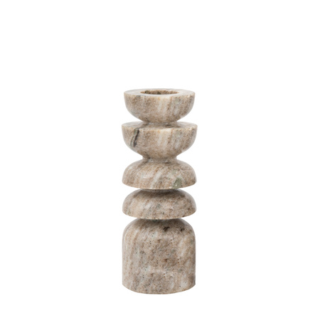 Azuaga Marble Tealight Candlestick Sandstone 200mm