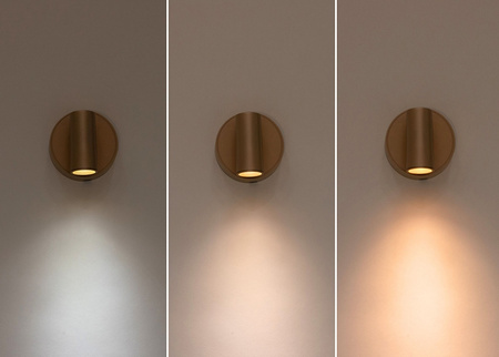 Lampa ścienna SHP PICKET złota