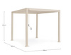 Pergola ogrodowa BIZZOTTO OCEAN 3X3 – Silk