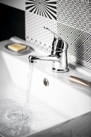 HOFFER bateria umywalkowa, chrom