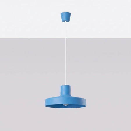 Lampa wisząca BILO błękitna