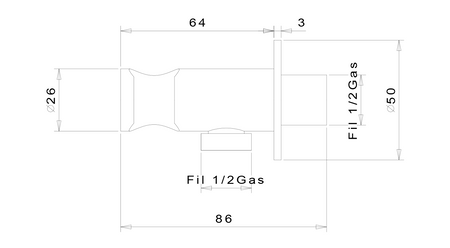 Przyłącze kątowe z uchwytem prysznica, czarny mat
