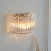 Valentina Wall Light Brushed Aged Brass