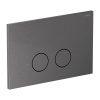 SET: STRONGFRAME stelaż podtynkowy + STEEL-R45 przycisk spłukujący, antracyt szczotkowany