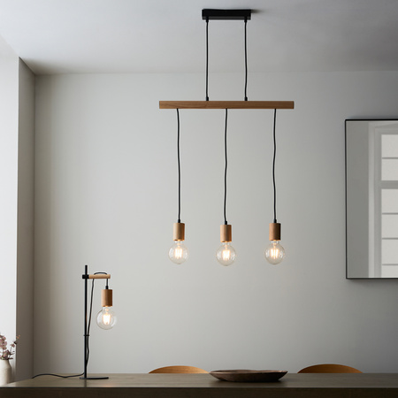 Sven 3 Pendant Light Black