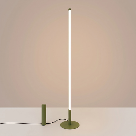 Lampa podłogowa TRANG zielona oliwka 3000K