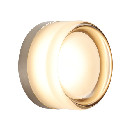 Lampa ścienna CANDY LED 13,5 cm - kinkiet transparentny, minimalistyczny