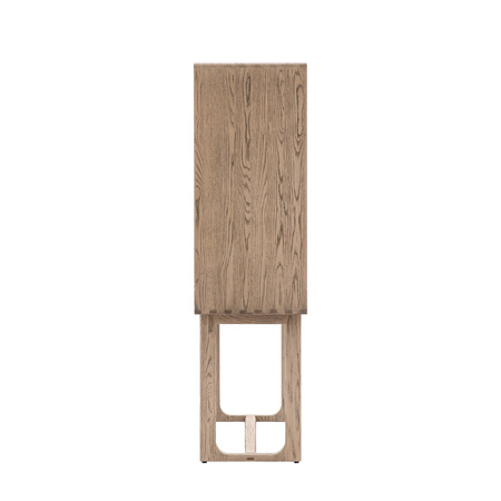 Craft Cocktail Cabinet Smoked 850x450x1600mm