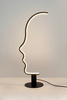 MOOSEE lampa stołowa FACE TABLE czarna