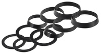 Zestaw uszczelek, płaskie 5/4“, 6/4“, stożkowe DN 32, 40, 50 (10 szt.)