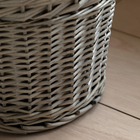 Lina Lined Laundry Basket Natura 420x340x550mm