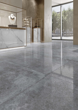 RAK Ceramics 60x120 DETROIT METAL GREY LAPPATO/POLISHED (109 zł / m2)