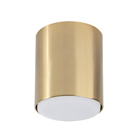 TUBO M złoty szczotkowany