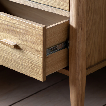 Camden 3 Drawer Chest Natural 870x450x870mm