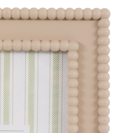 Cove Beaded Photo Frame 7x5in Mocha