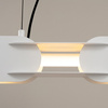 Lampa wisząca CHAIN 158 biała LED 3000K