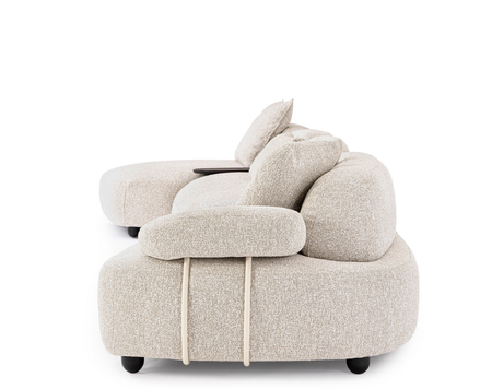 Sofa narożna BIZZOTTO ISIDE 4+1 z szezlongiem – contemporary premium design