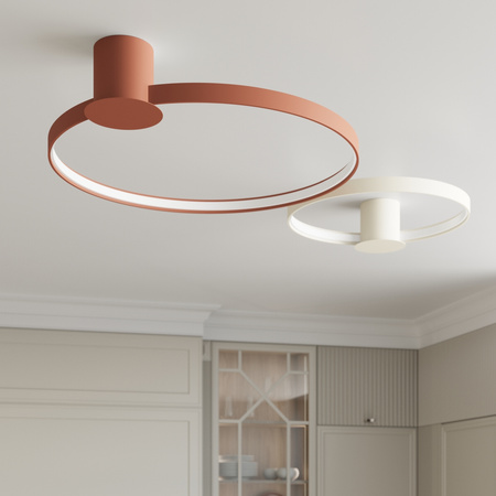 Plafon RIO 78 ochra czerwona LED 3000K
