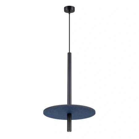Lampa wisząca FELTRO 1 czarna/granatowa