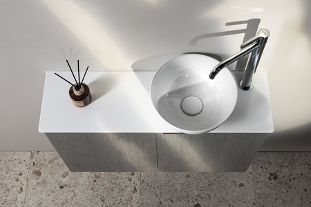 ICONIC bateria umywalkowa, wysoka, chrom