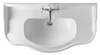 RETRO umywalka ceramiczna 100x54,5cm, biały
