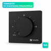 Termostat mechaniczny do ogrzewania podłogowego NAVIN EH84BM-16A, czarny matowy