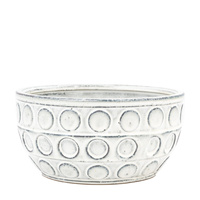 Kusama Dotted Ceramic Bowl 250x250x125mm