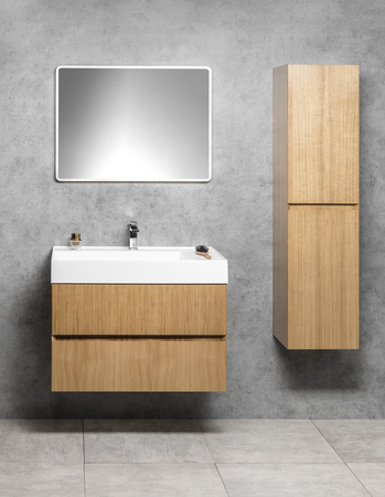 FILENA szafka wysoka 35x140x30cm, dąb