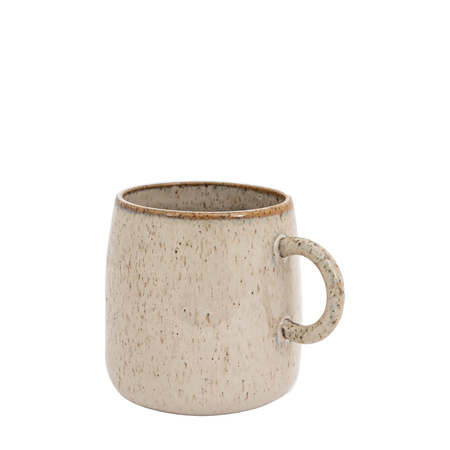 Speckle Glaze Mug Oatmeal (4pk)