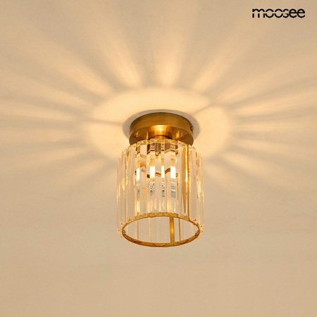 MOOSEE lampa sufitowa / plafon REY złota