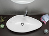 OVALI umywalka ceramiczna 74x38,5cm, biała
