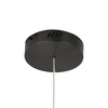 Lampa wisząca CIRCLE 60 cm - LED, ring tytan szczotkowany