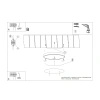 Plafon ONYX 40 biały LED 3000K