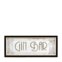 Gin Bar Mirror 470x190mm