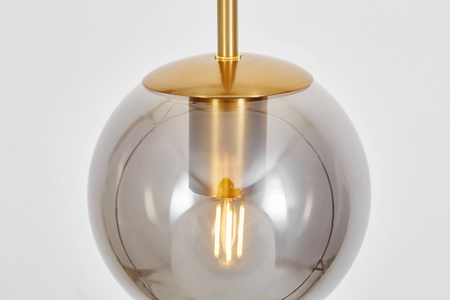 NOWOCZESNA LAMPA WISZĄCA MOSIĘŻNA ZODIAK D15