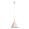 beżowy \ Lampa wisząca 1 (25 cm)