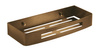 SMART półka do kabiny prysznicowej, 300x45x128 mm, miedź mat