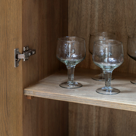 Panelled 2 Door Cocktail Cabinet 850x400x1600mm