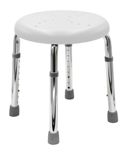 HANDICAP taboret łazienkowy, średnica 45cm, biały