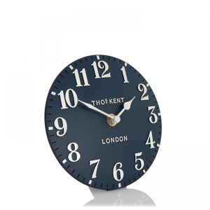 Arabic Mantel Clock Ink 6in